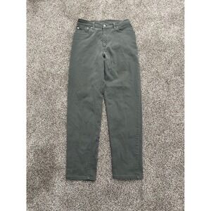 Vintage Y2K Levis 550 Relaxed Fit Tapered Leg Jeans Olive Green 28x30 8 MIS M